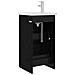 Mobile da bagno con lavabo Rovere Nero 42 x 40 x 84,5 cm - Foto miniatura 4