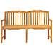 Panchina in legno intagliata a mano Naturale 150 x 60,5 x 95 cm - Foto miniatura 3