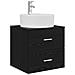 Set di mobili per il bagno 5 pcs Rovere Nero - Foto miniatura 5