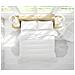 Set di biancheria da letto in microfibra 140x200 + 2x50x60 - Bianco - Comfort di lusso - Morbidezza vellutata - Foto miniatura 1