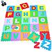 Tappeto Puzzle Per Bambini Set 60 Pezzi Gioco Tappetino Lettere Alfabeto Gomma - Foto miniatura 1