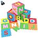Tappeto Puzzle Per Bambini Set 60 Pezzi Gioco Tappetino Lettere Alfabeto Gomma - Foto miniatura 2