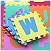 Tappeto Puzzle Per Bambini Set 60 Pezzi Gioco Tappetino Lettere Alfabeto Gomma - Foto miniatura 3