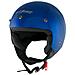 Piconet Casco Jet Frontino Moto Scooter Quad Custom Blu Ece 22-05 Taglia Xl - Foto miniatura 4