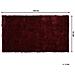 Tappeto Shaggy Rosso Scuro 80 X 150 Cm Evren - Foto miniatura 2
