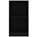 Libreria Nera 40x24x75 Cm In Truciolato - Foto miniatura 4