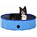 Piscina Per Cani Pieghevole Blu 80x20 Cm In Pvc - Foto miniatura 1
