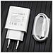 Caricabatterie Usb Supercharge 40w Con Cavo Usb-c Bianco - Foto miniatura 2