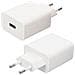 Caricabatterie Usb Supercharge 40w Con Cavo Usb-c Bianco - Foto miniatura 1