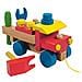 22 X 15 Cm Giocattoli Educativi Assemblato Truck - Foto miniatura 3