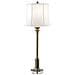 Lampada Da Tavolo 1 Luce In Ottone, Attacco E27 - Foto miniatura 1