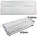 Maniglia Plastica Cassetto Flap Anteriore Per Indesit Piccolo Freezer - Foto miniatura 4