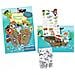 Stickerspielbuch, Din A5, Pirat Stickeralbum Mit Jeweils 5 Spielwelten Mit Dazugehörigen (57797) - Foto miniatura 1