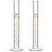2-pack Vetro Borosilicato 10ml Alto Spessore Cilindro Graduato Cilindro - 10ml - Foto miniatura 1