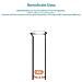 2-pack Vetro Borosilicato 10ml Alto Spessore Cilindro Graduato Cilindro - 10ml - Foto miniatura 4
