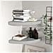 Scaffali Angolari A Parete 2 Pz Grigi 35x35x3,8 Cm Mdf - Foto miniatura 1