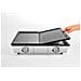 Griglia Elettrica Plancha 2200w 43x30,5cm - Qpl800 - Foto miniatura 2