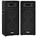 Altoparlanti da Palco Hifi Professionali Passivi 2pz 1000W Neri - Foto miniatura 1