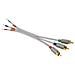 00079954 3m 3 x RCA Argento cavo video e componente (YPbPr)  - Foto miniatura 1