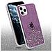 Custodia Compatibile Con Apple Iphone 11 In Viola Con Glitter - Coperchio Protettivo In Silicone Tpu Flessibile Con Glitter Scintillanti - Foto miniatura 3