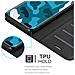 Custodia Compatibile Con Huawei P40 Pro In Nero Carbone - Coperchio Protettiva Con Chiusura Magnetica, Funzione Stand E Tasca Per Le Carte - Foto miniatura 5