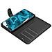 Custodia Compatibile Con Huawei P40 Pro In Nero Carbone - Coperchio Protettiva Con Chiusura Magnetica, Funzione Stand E Tasca Per Le Carte - Foto miniatura 8