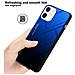 Custodia Compatibile Con Apple Iphone 12 Mini In Blu - Nero - Coperchio Protettivo Bicolore In Vetro Temperato E Silicone Tpu - Foto miniatura 6