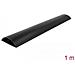 Passacavo 89 x 21 mm - lunghezza 1 m nero - Foto miniatura 2