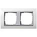 0212806 Alluminio, Bianco Placca Per Interruttori E Coperchio Per Presa - Foto miniatura 1