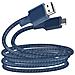 Cavo Riciclabile Da Usb A Micro-usb 2m Potenza 2,1a - Royal Blue - Foto miniatura 1