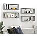 Mensole Cubo Muro 4 Grigio Sonoma 80x15x26,5 Legno Multistrato - Foto miniatura 1