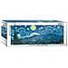 Panorama Notturno Stellato (espanso Dalloriginale) Di Vincent Van Gogh Puzzle Da 1000 Pezzi - Foto miniatura 1