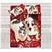 Parure Copripiumino Coppia Federe Letto 100% Cotone Sogni D''oro Disegno Puppies Singolo Puppies - Foto miniatura 1