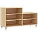 Scarpiera Rovere Sonoma 102x36x60 Cm In Legno Multistrato - Foto miniatura 1
