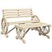 Set Salotto Da Giardino 2 Pz In Legno Massello Di Abete - Foto miniatura 2