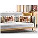 Set Di 2 Cuscini Caltha Cotone 30 X 50 Cm Astratto Trapuntato Beige - Foto miniatura 1