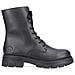 Black Casual Closed Booties Stivaletti Pelle Scarpe Donna Nero Eu 36, Z9120-01 - Foto miniatura 1