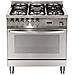 Cucina Elettrica PG86GVT /C 5 Fuochi a Gas Forno Elettrico Multifunzione Ventilato Dimensioni 80 cm Colore Acciaio Inox - Foto miniatura 1