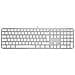MX Keys S for Mac tastiera Ufficio RF senza fili + Bluetooth QWERTZ Tedesco Alluminio, Bianco - Foto miniatura 1