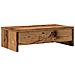 Supporto Monitor Con Cassetti Legno 50x27x15 Cm In Truciolato - Foto miniatura 2