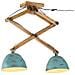Lampada Da Soffitto 25 W Blu Anticato 29x18x85 Cm E27 - Foto miniatura 1