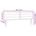 Testiera  Design Lines Tortora 180 cm Tessuto - Foto miniatura 8