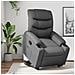 Poltrona Alzapersona Reclinabile Grigio in Similpelle - Foto miniatura 2