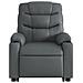 Poltrona Alzapersona Reclinabile Grigio in Similpelle - Foto miniatura 9