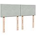 Giroletto a Molle con Materasso Grigio Chiaro 140x200cm Velluto - Foto miniatura 8
