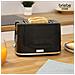 Skt1185blk Elegance Tostapane + Bollitore 1,7l+ Macchina Caffè Americano + Montalatte 2200w Nero - Foto miniatura 6