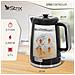 Skt1185blk Elegance Tostapane + Bollitore 1,7l+ Macchina Caffè Americano + Montalatte 2200w Nero - Foto miniatura 8