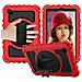 Custodia Per Samsung Galaxy Tab 8.0” Con Supporto E Tracolla Rossa - Foto miniatura 1