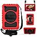 Custodia Per Samsung Galaxy Tab 8.0” Con Supporto E Tracolla Rossa - Foto miniatura 3