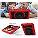 Custodia Per Samsung Galaxy Tab 8.0” Con Supporto E Tracolla Rossa - Foto miniatura 4
